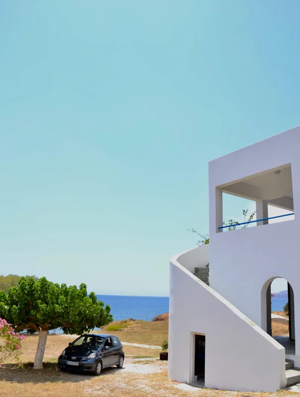 Svolis Beachhouse, Area esterna